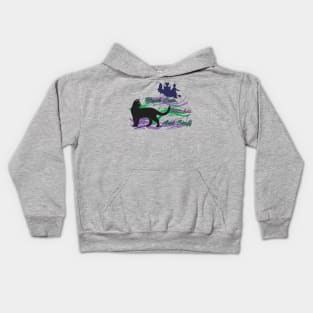 Black Cats, Witches and Stuff Kids Hoodie